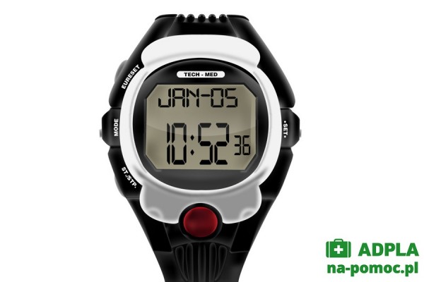 pulsometr zegarek tmp-30 czarny tech-med tech-med zdrowie i uroda 2